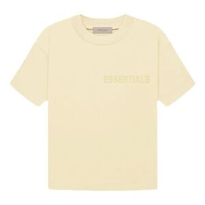 ESSENTIALS Men’s Yellow Logo T-Shirt
